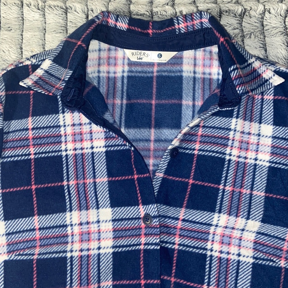 Flannel button down